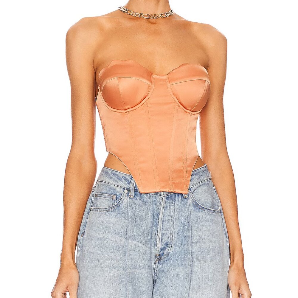 Camila Coelho - Cassandra Corset Peach